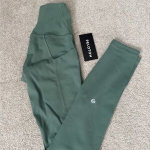 NWT Lululemon x Peloton Wundertrain HR 25” pocket leggings, Grey Eucalyptus sz 2
